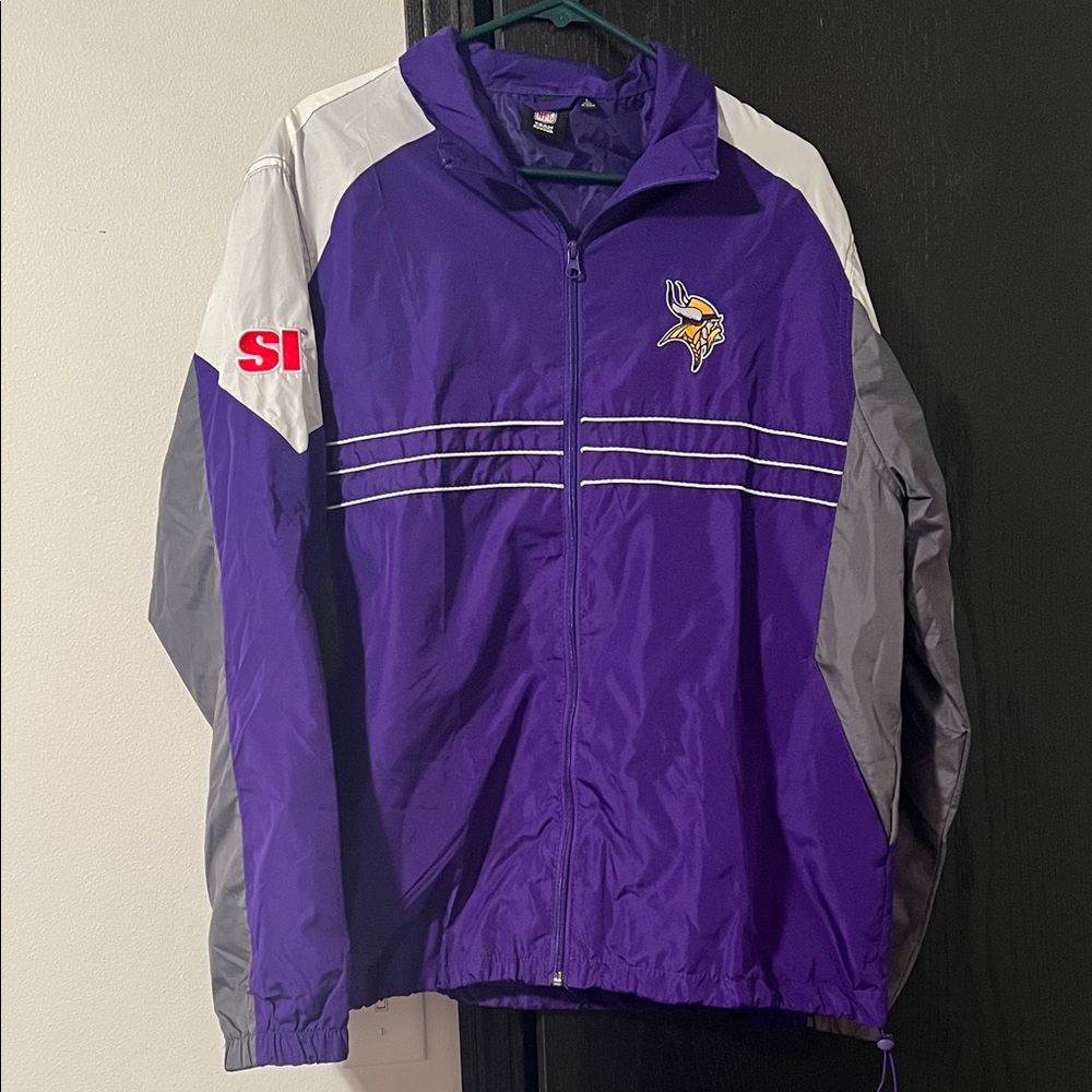 Minnesota Vikings Windbreaker Jacket